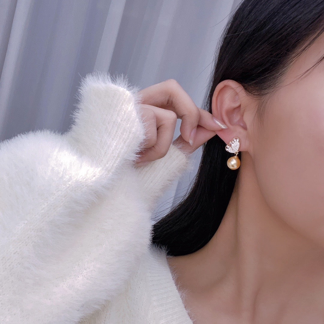 【Accessory】S925 Butterfly classic style earrings set