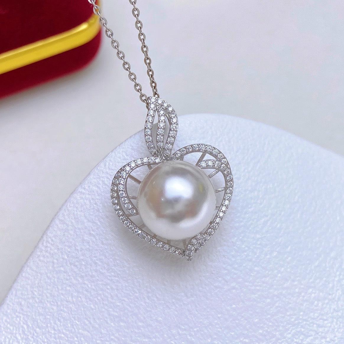 【Accessory】S925 Classic heart shape necklace pendant