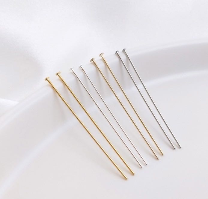 S925 T head pins( for connecting pearls)