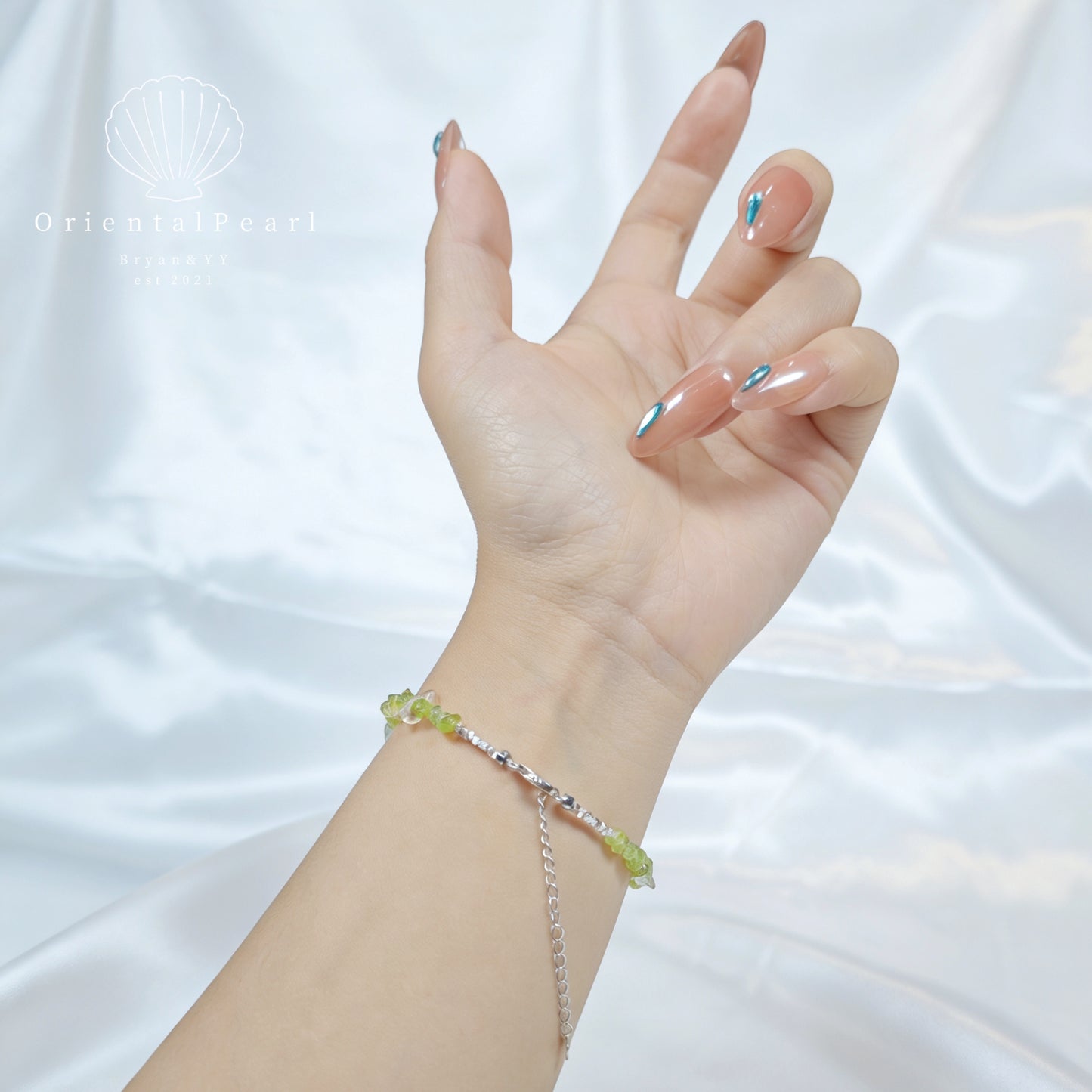 B01-Forest Dew Natural Pearl Bracelet