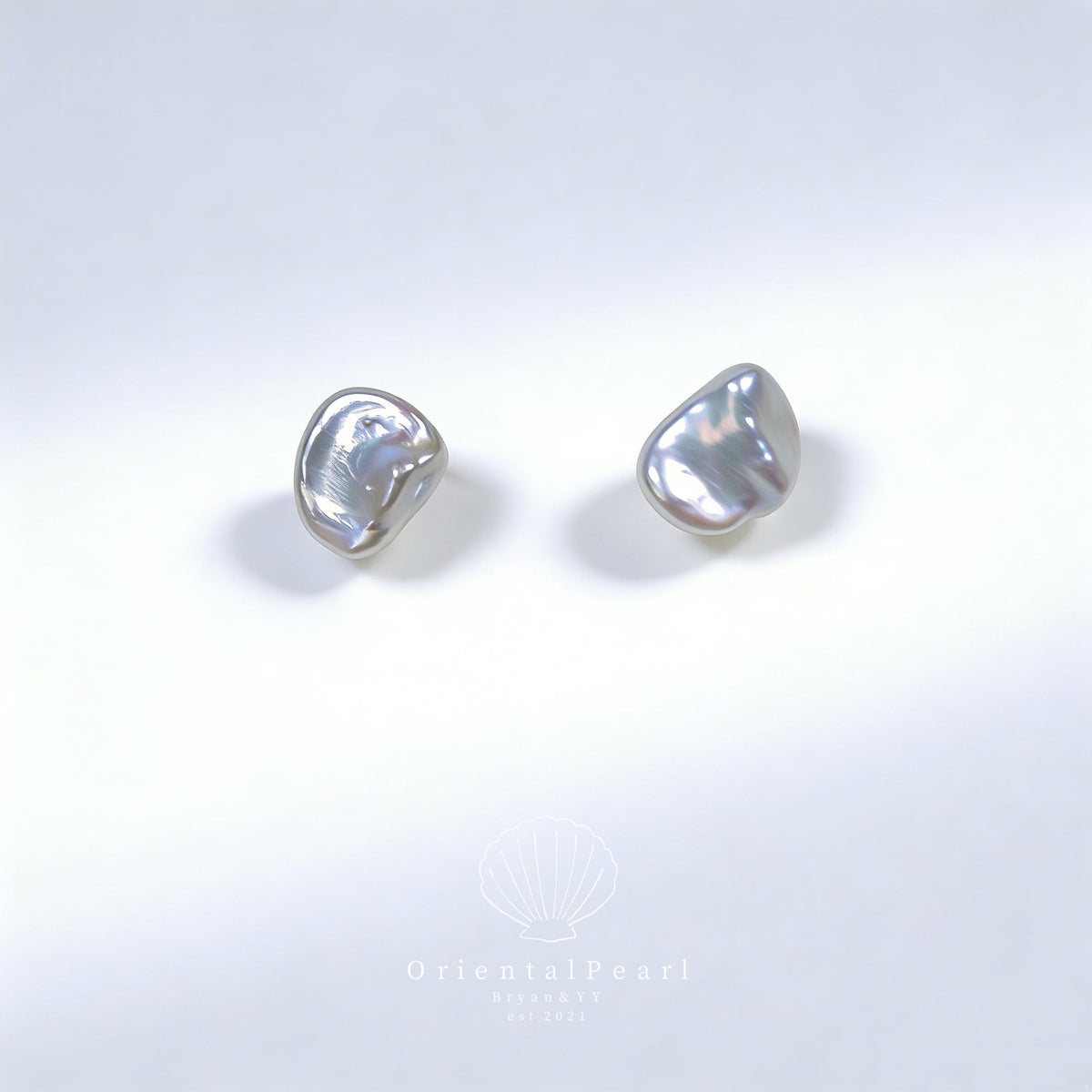 Star Fall Blue Blood Keshi Pearls Set
