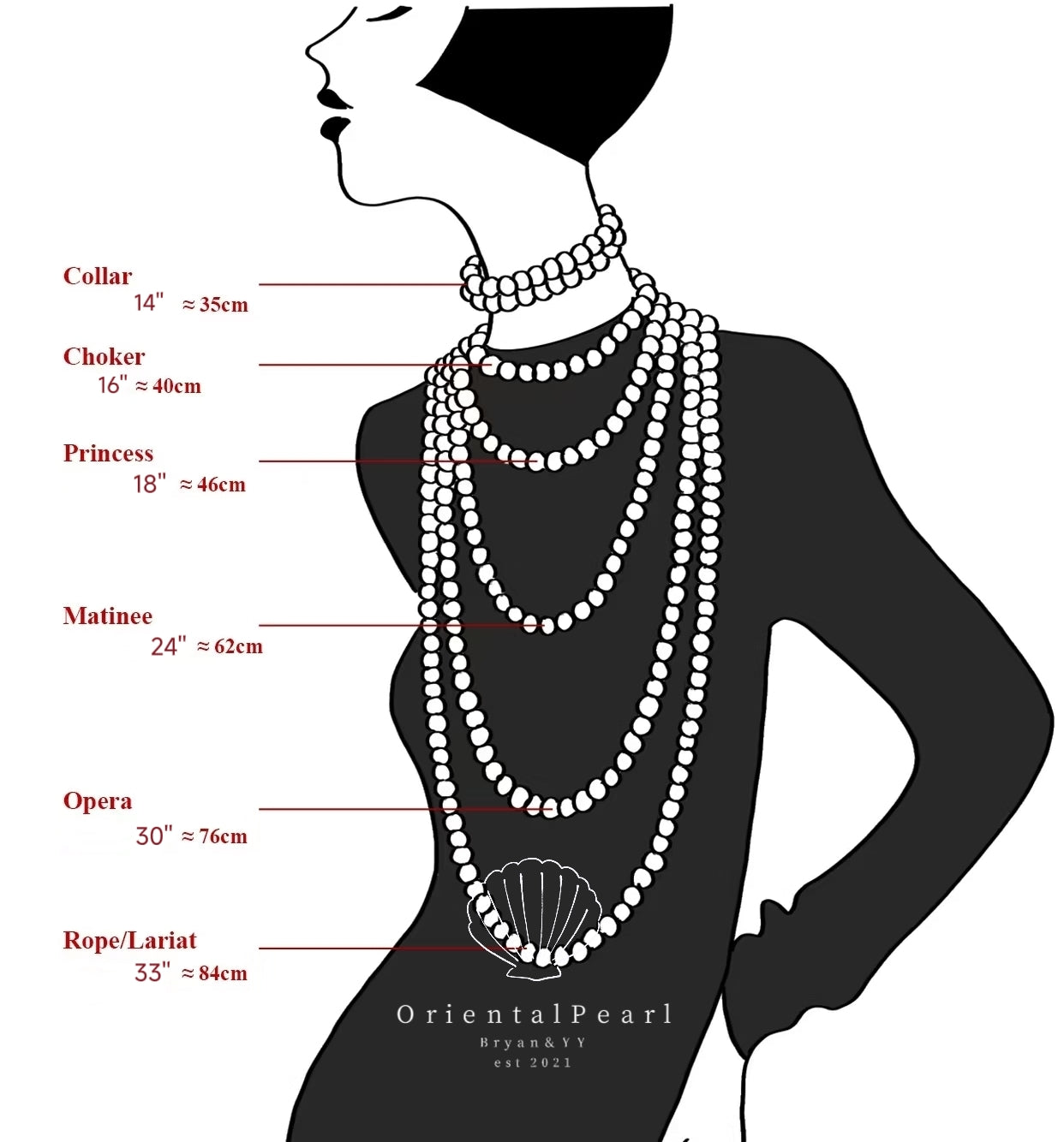 Lace Weave-High Luster Freshwater Pearl Necklace