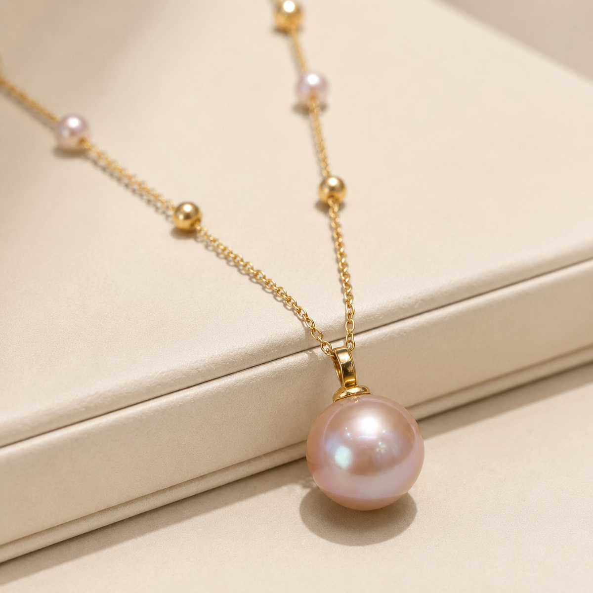 Starry Night Freshwater Pearl Necklace