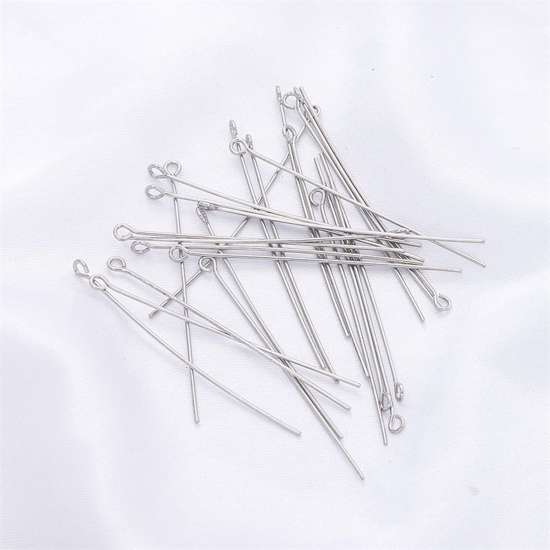 S925 Eye head pins( for connecting pearls)