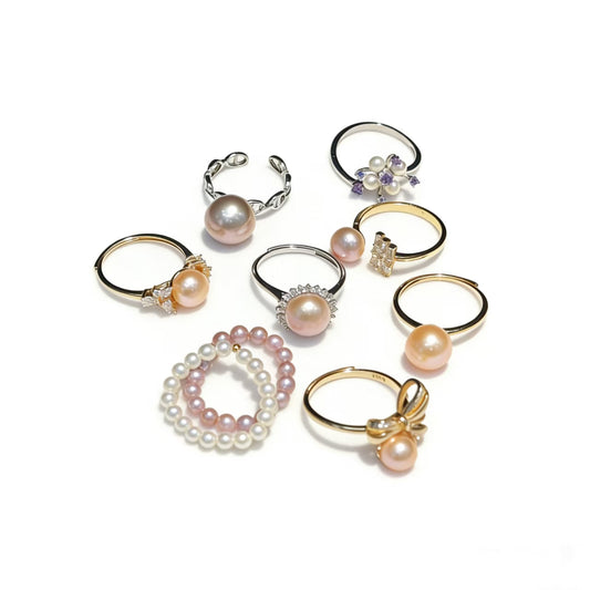 Rings01-Freshwater Pearl Rings