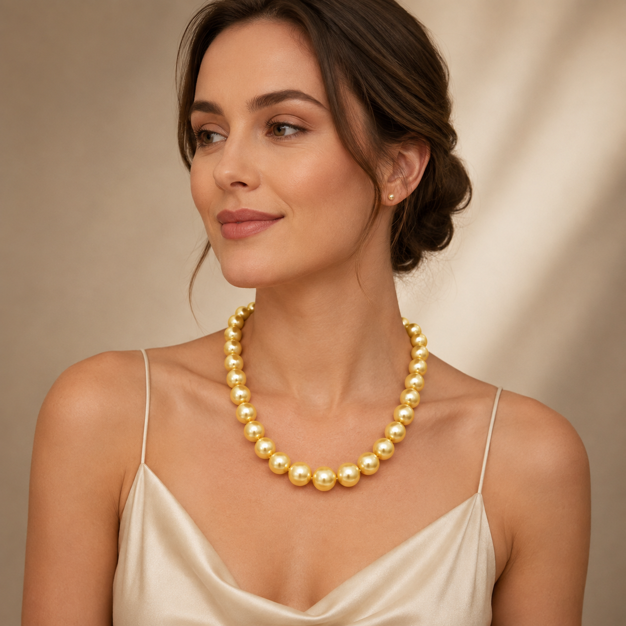 South Sea Gold Pearl Necklace