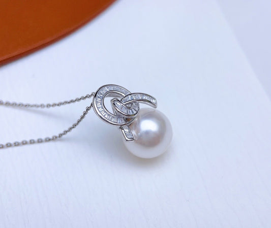 【Accessory】S925 Classic pearl necklace pendant