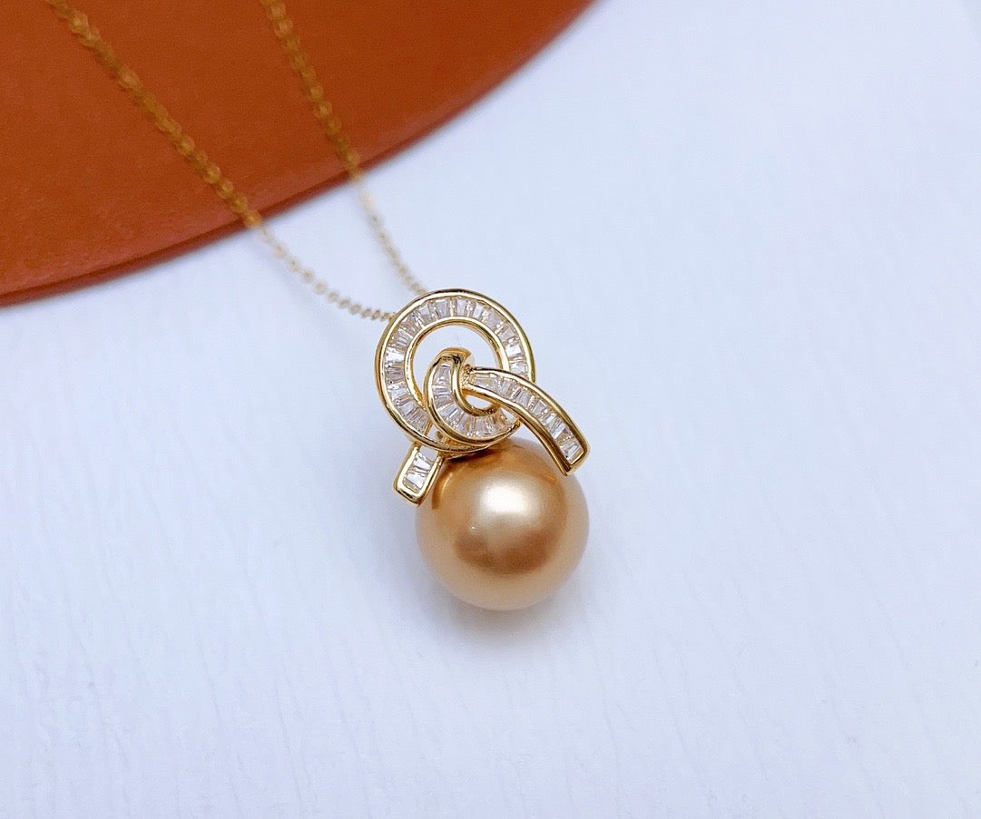 【Accessory】S925 Classic pearl necklace pendant