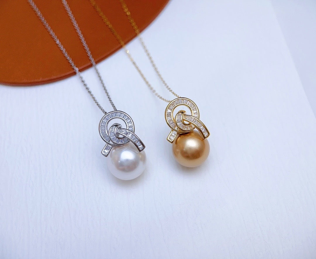 【Accessory】S925 Classic pearl necklace pendant