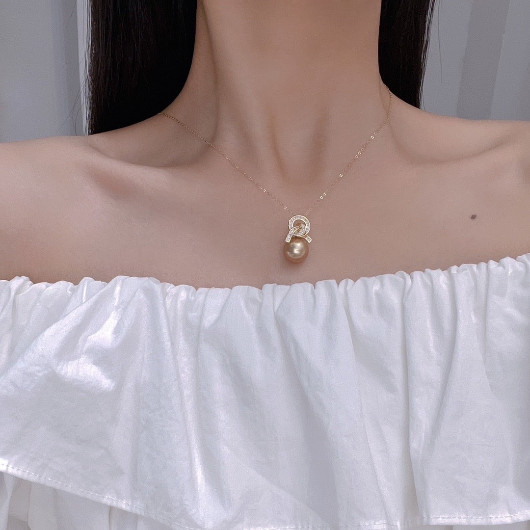 【Accessory】S925 Classic pearl necklace pendant