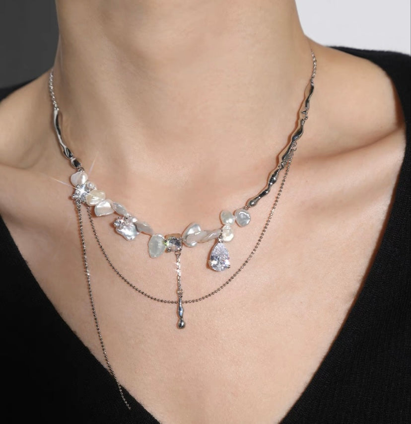 【NEW Arrival 】【crushed silver 】(irregular tiny pieces)