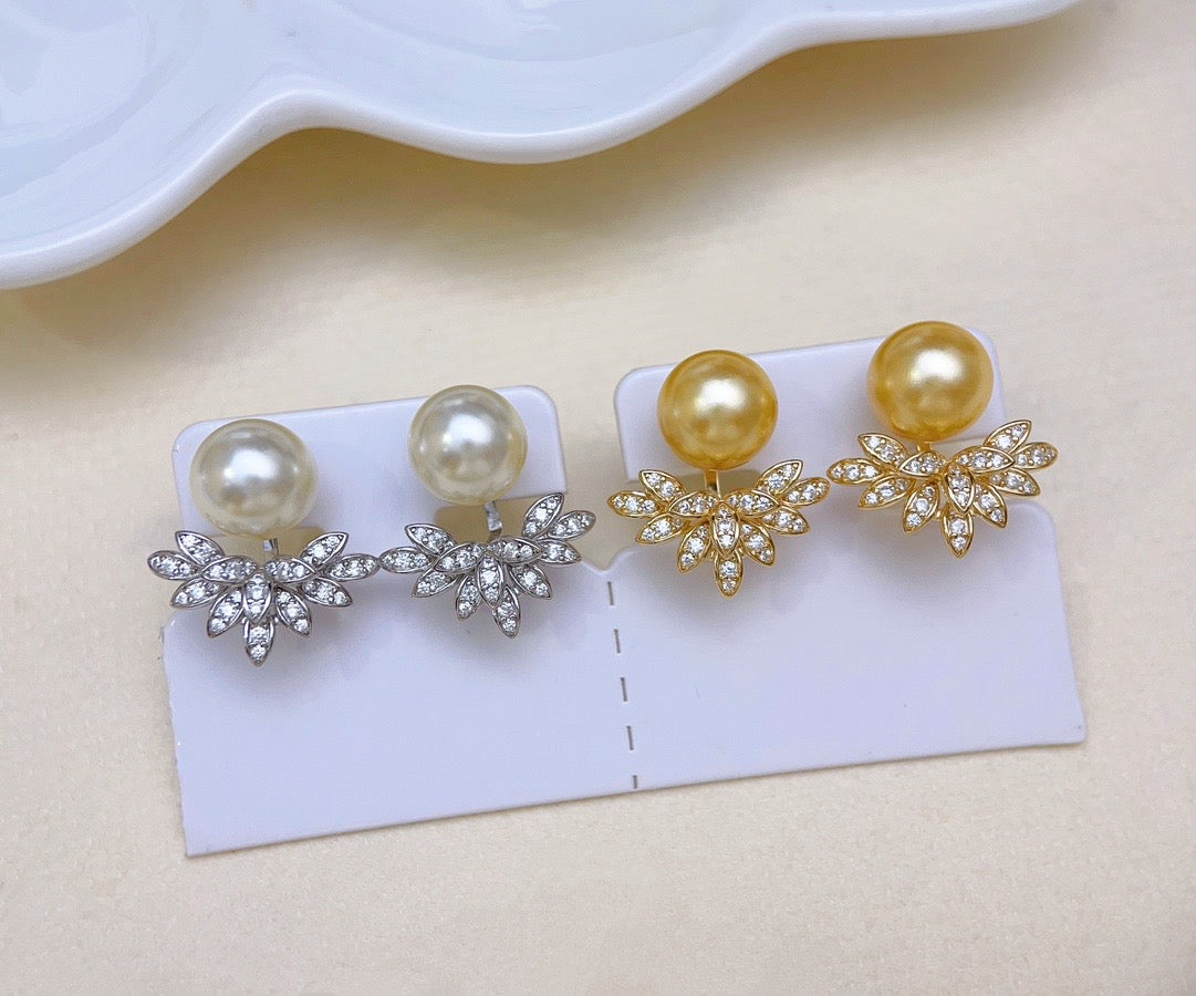 【Accessory】S925 Detachabe classic style earrings set