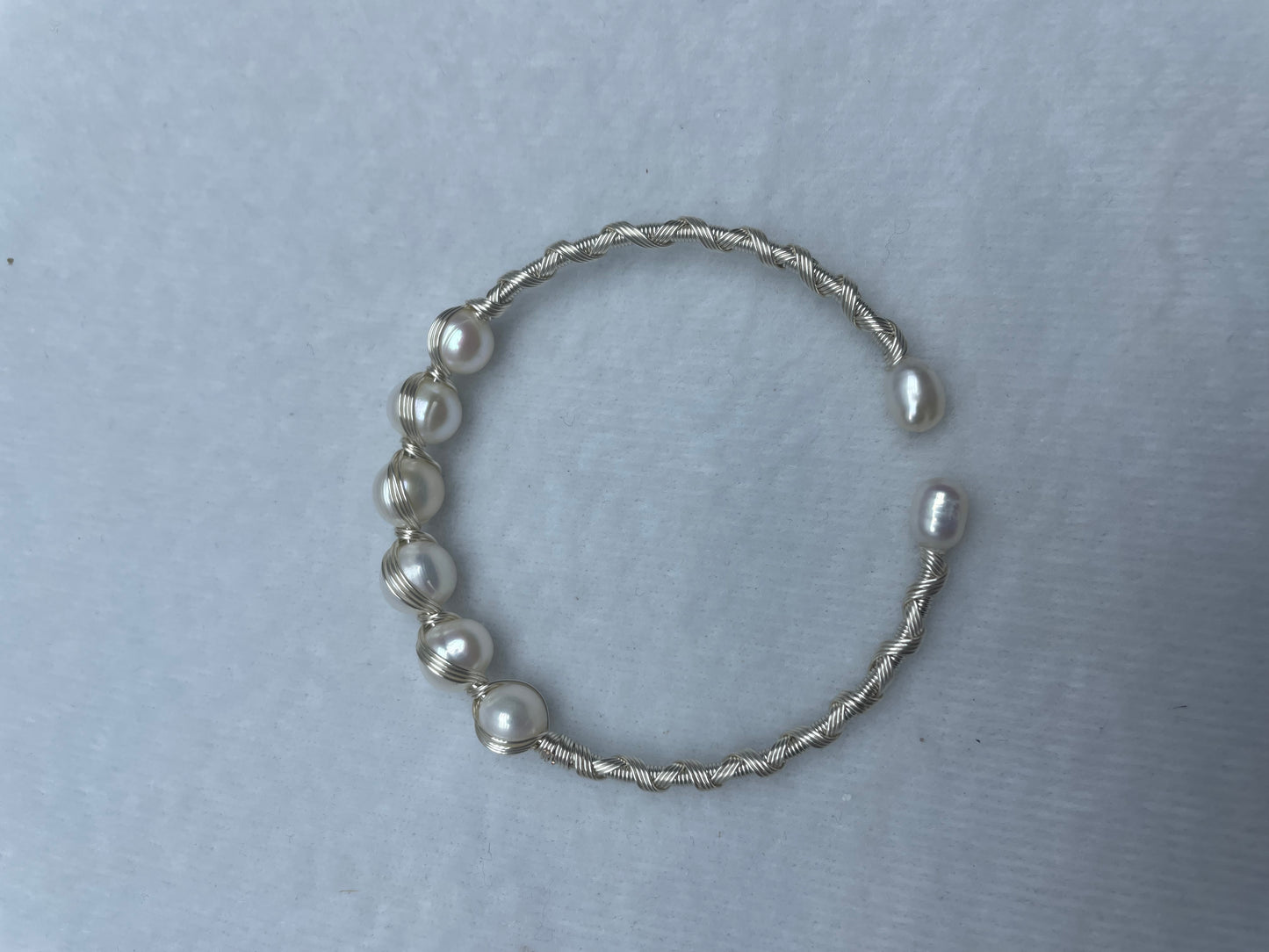 Handmake Wire Wrap Bangle