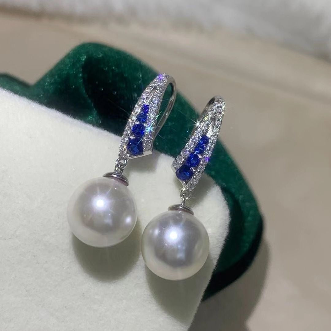 【Accessory】S925 Unique Pearl Earring Setting