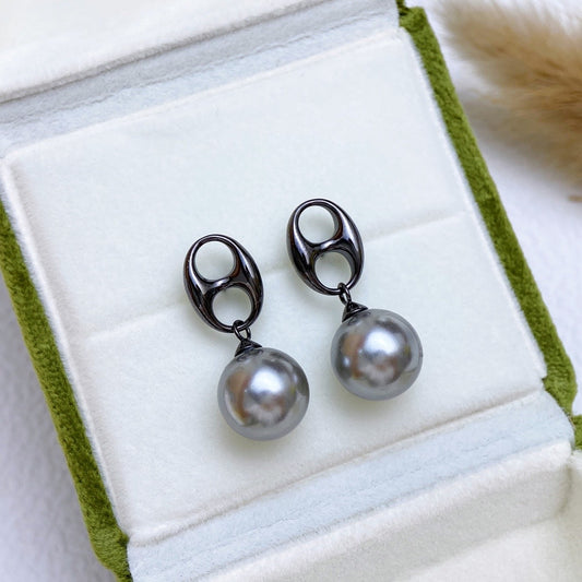 【Accessory】S925 pig nose earrings set