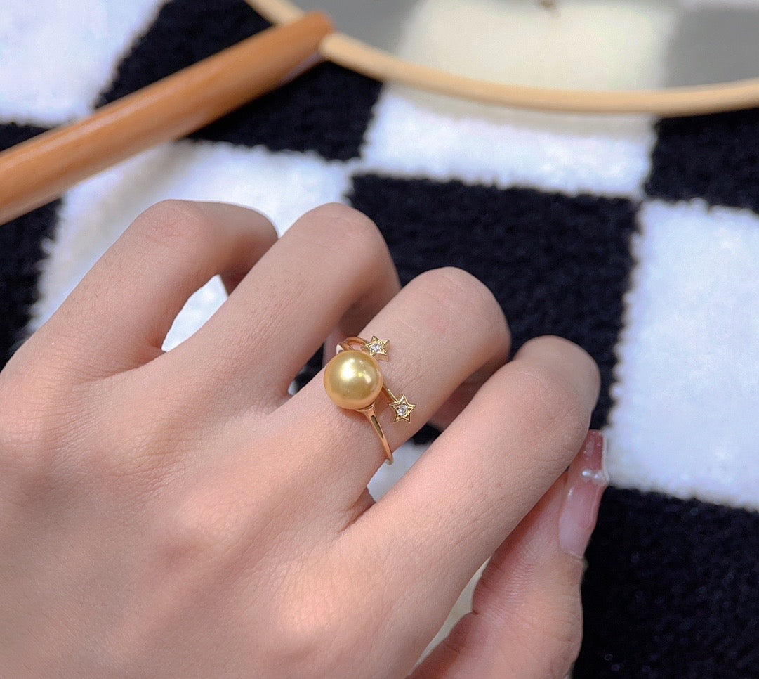 【Accessory】S925 shooting star adjustable ring set