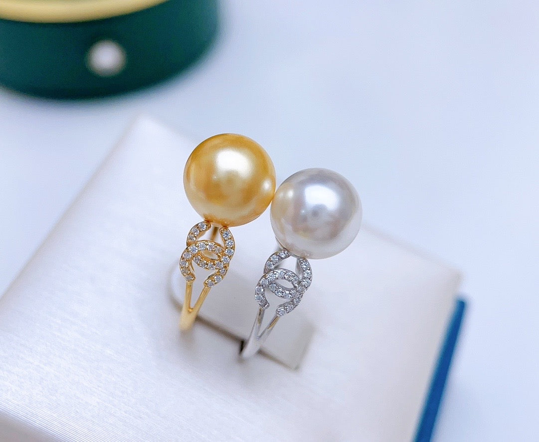 【Accessory】S925 C C adjustable ring set