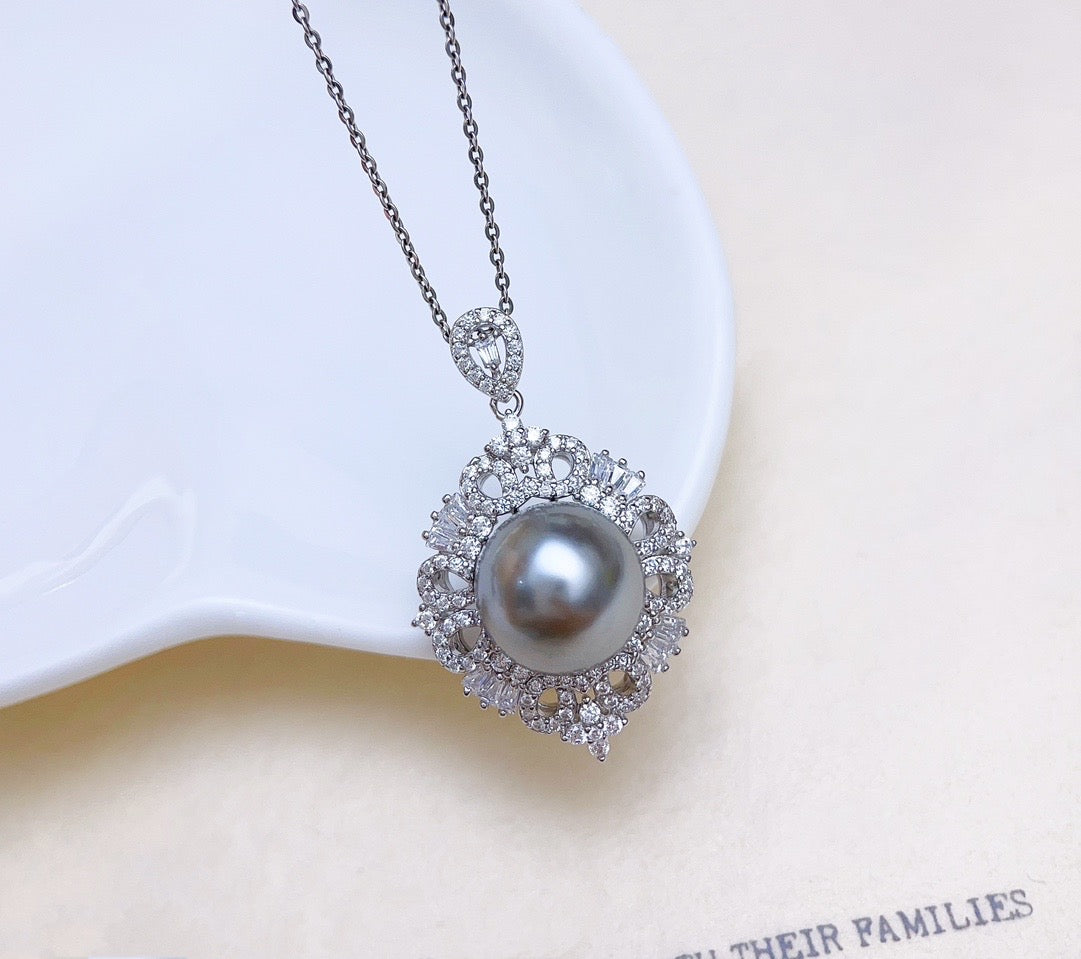 【Accessory】S925 classic pearl necklace pendant