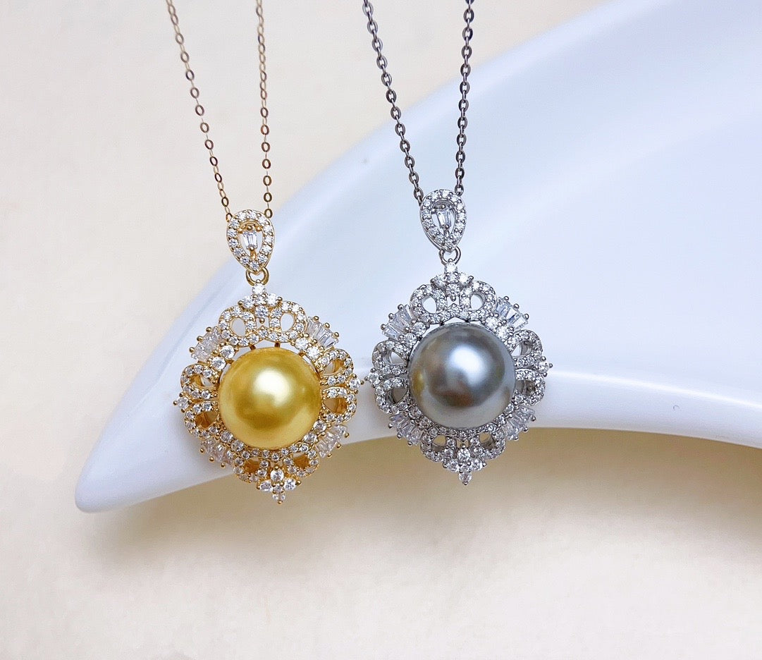 【Accessory】S925 classic pearl necklace pendant