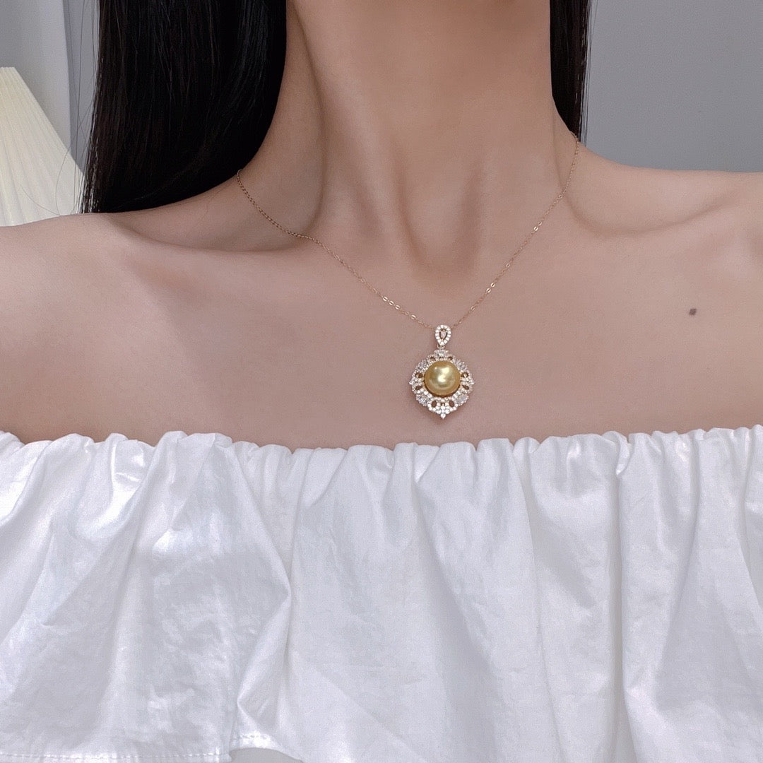 【Accessory】S925 classic pearl necklace pendant