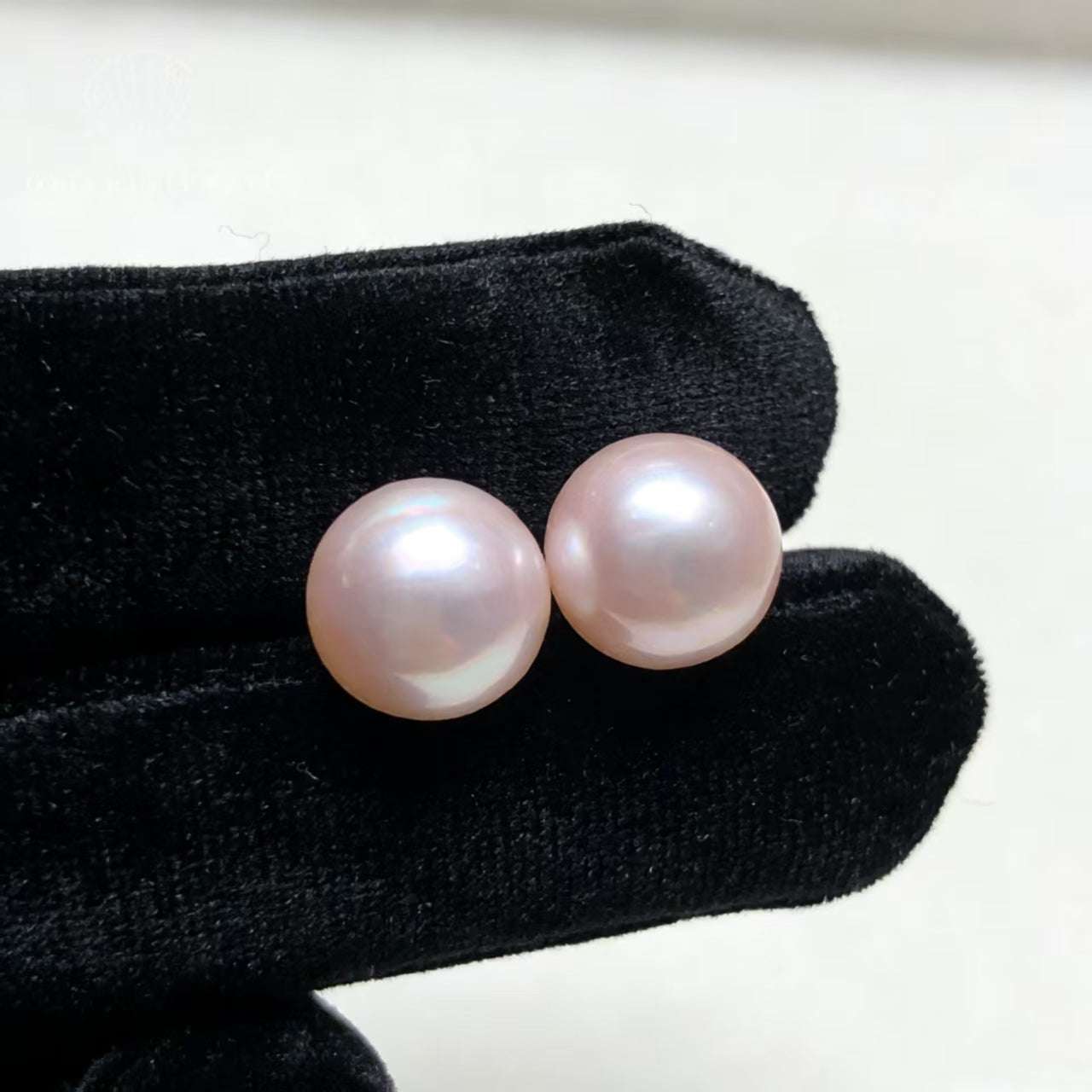 Set06-Blush Light Pink Freshwater Pearls Necklace and Bracelet Nucleus-free Seedless Pink Pearl Set with Sterling Silver S925 Clasp Full Strand Pink Blossom Glow Genuine Pearl Silver Accessories