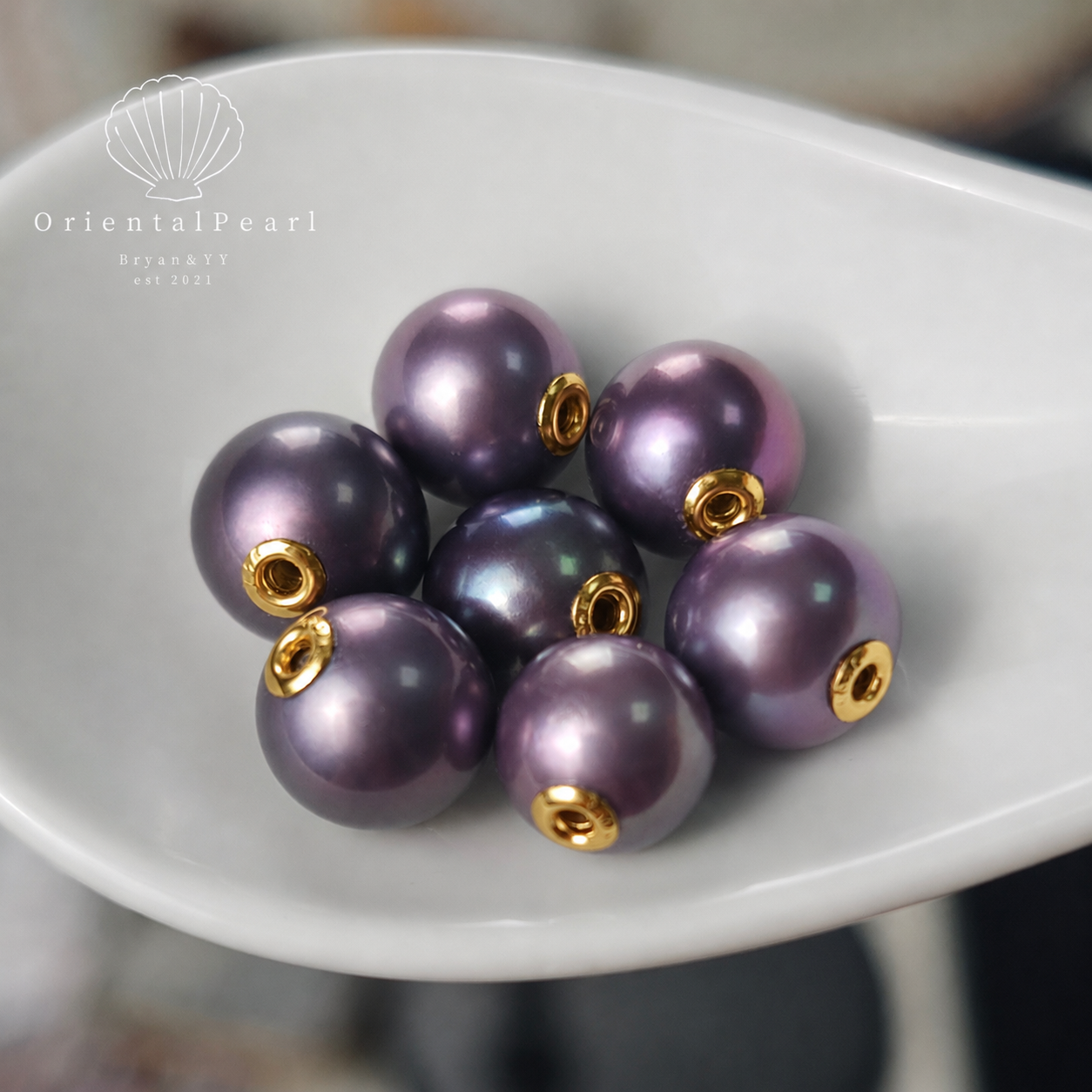 Classic Lulutong with Demon Purple Pearl Necklace