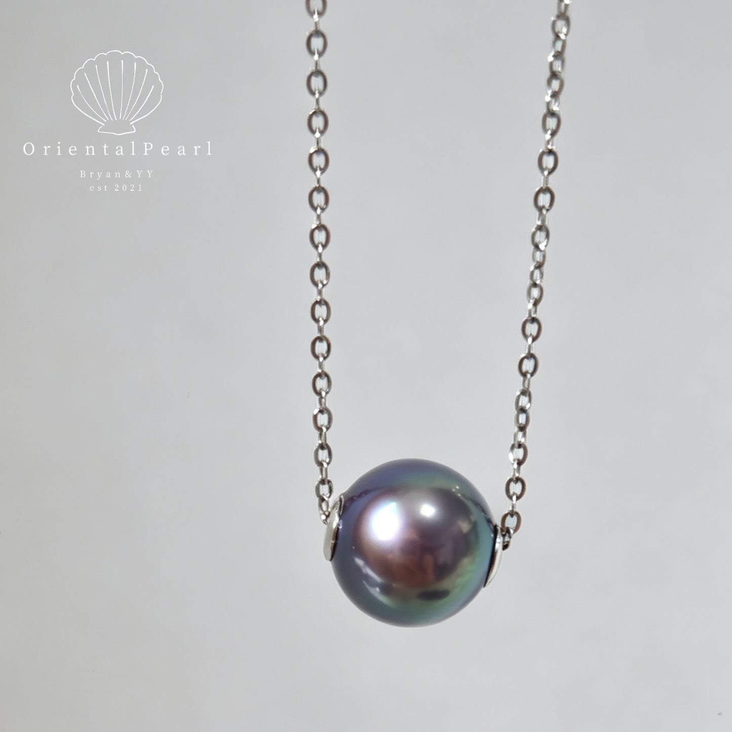Classic Lulutong with Demon Purple Pearl Necklace