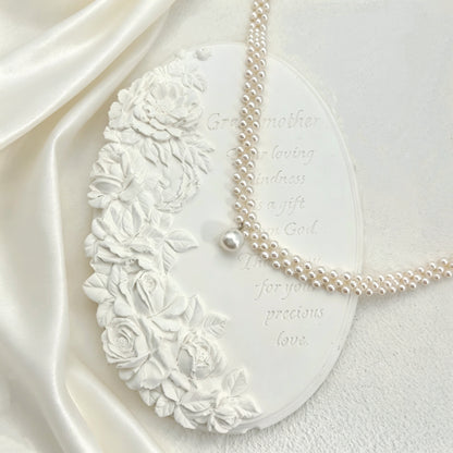 Moonlace Drop-Freshwater Pearl Necklace
