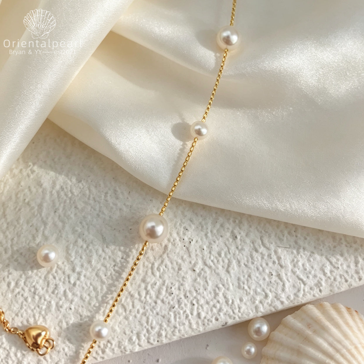 Stardust Pearl Necklace