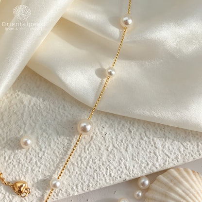 Stardust Pearl Necklace