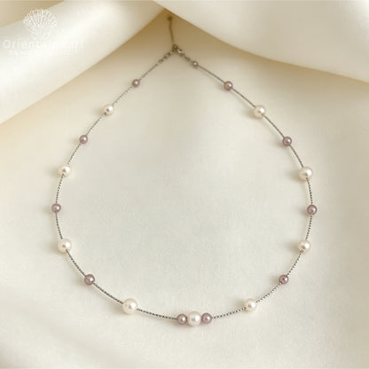 Stardust Pearl Necklace