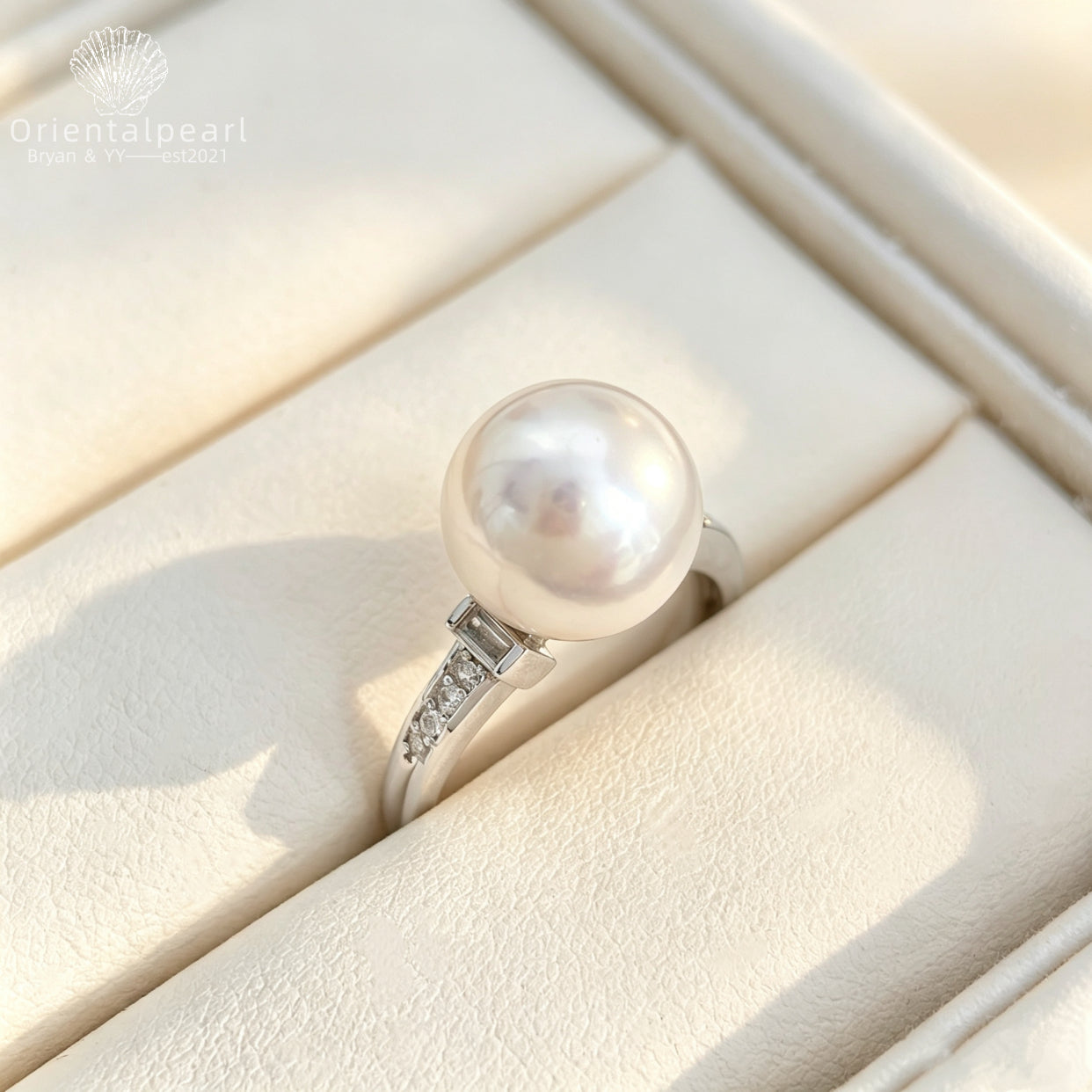Moonlight Dew pearl ring