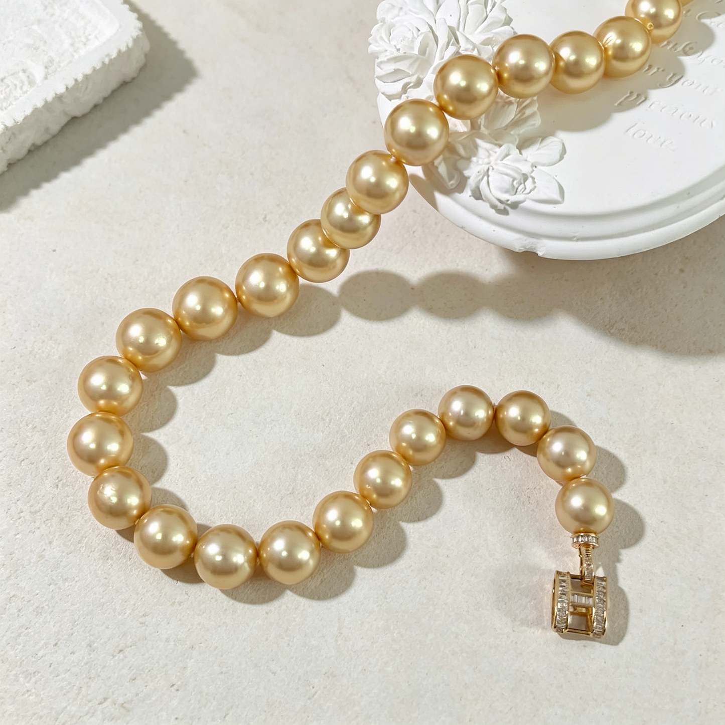 South Sea Gold Pearl Necklace