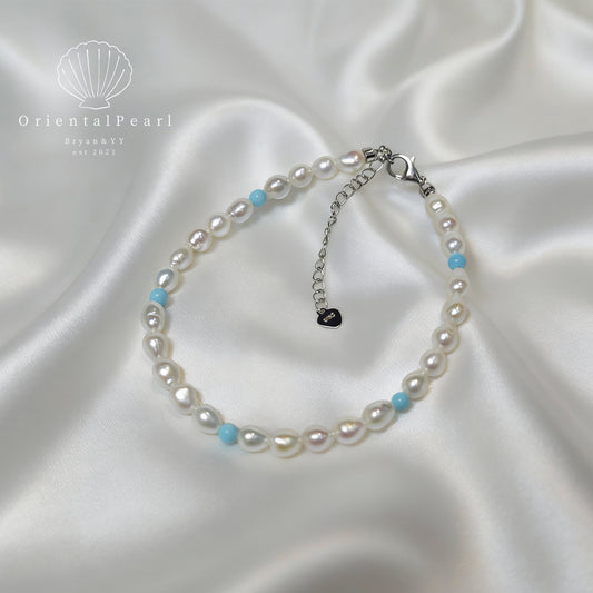 B05-Lost Lagoon Freshwater Pearl Bracelet
