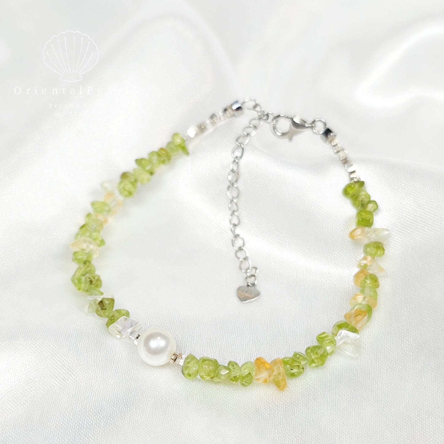 B01-Forest Dew Natural Pearl Bracelet
