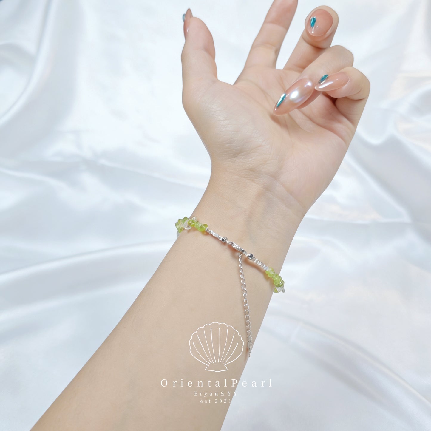 B01-Forest Dew Natural Pearl Bracelet