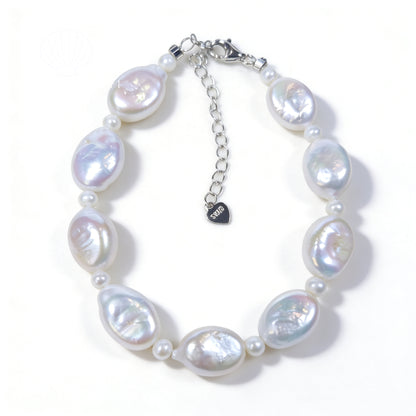 Lollipop Oval Shape Baroque Pearl Set