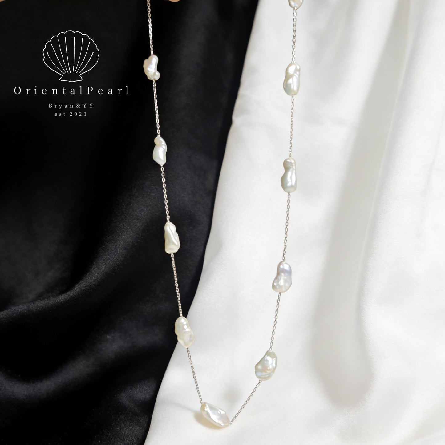 Set13-Star Fall Blue Blood Keshi Pearls Set