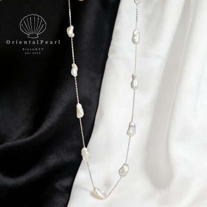 Set13-Star Fall Blue Blood Keshi Pearls Set