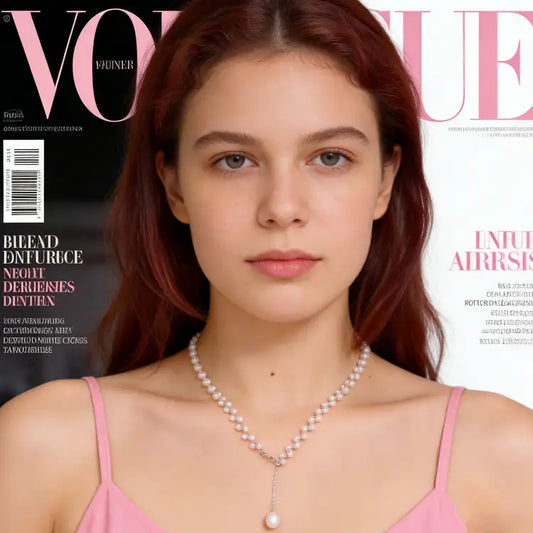 NC26-Alice's Wreath Pearls Necklace