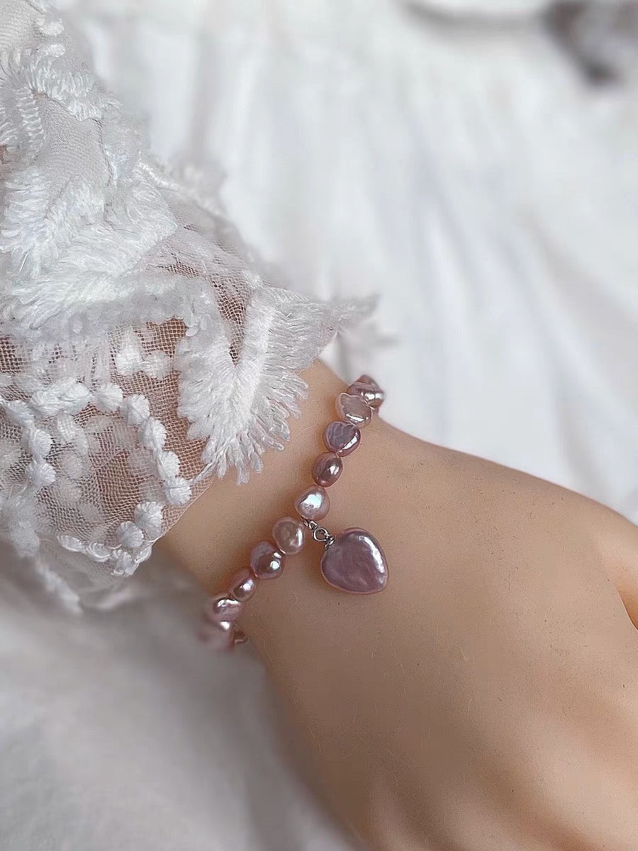 【 Romantic Love】 ( heart shape pearl | 4-6 pcs / 1 clam)