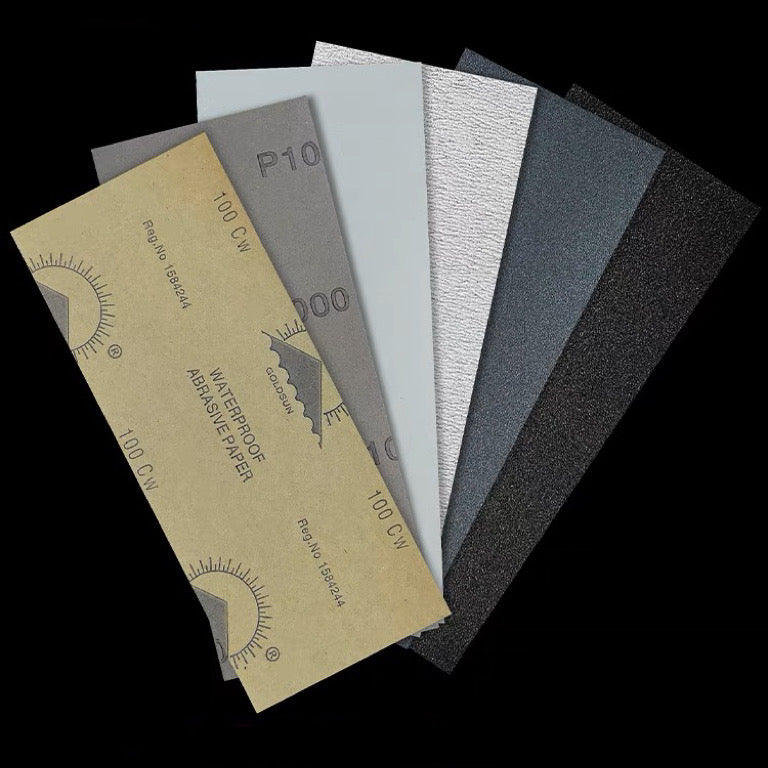 【105】Polishing Tool (sandpaper ,sandpaper holder , polishing paste)