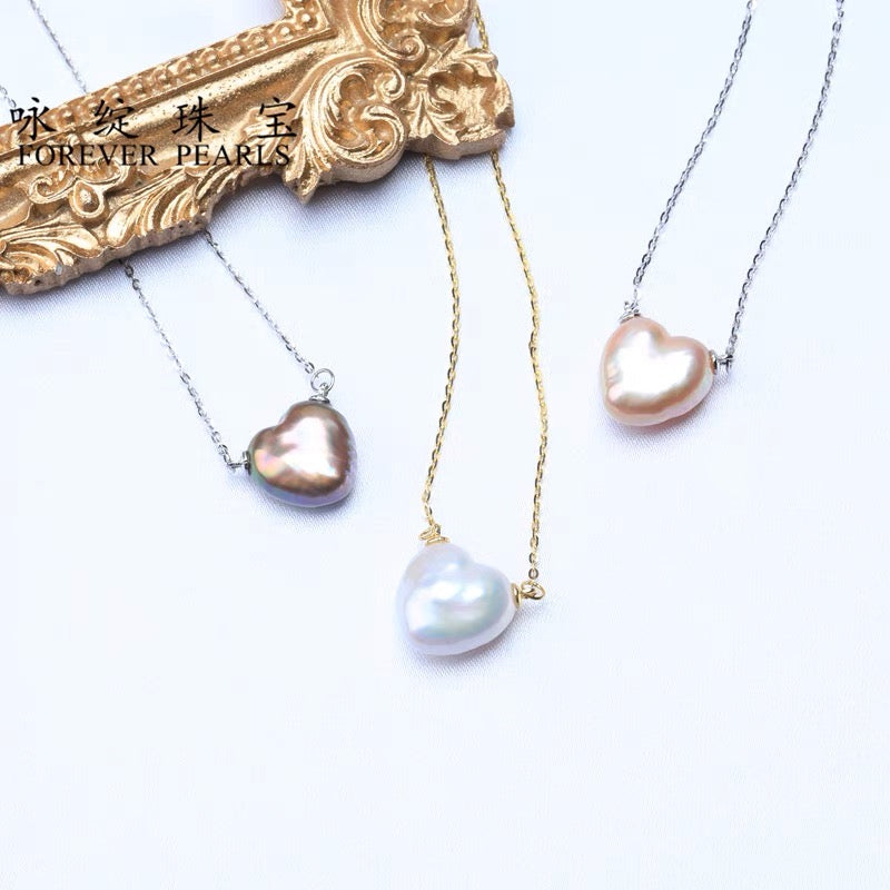 【 Romantic Love】 ( heart shape pearl | 4-6 pcs / 1 clam)