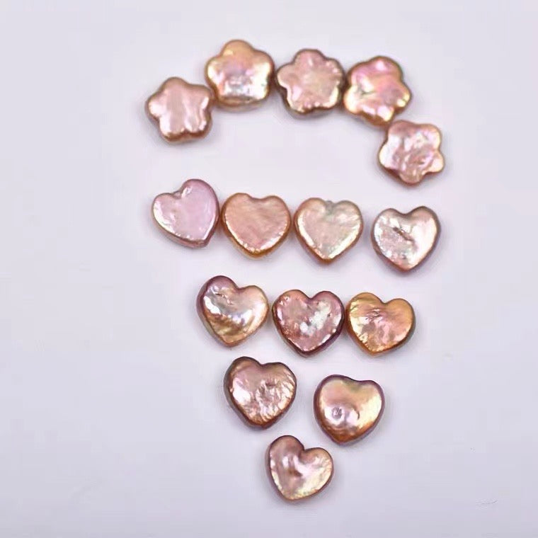 【 Romantic Love】 ( heart shape pearl | 4-6 pcs / 1 clam)