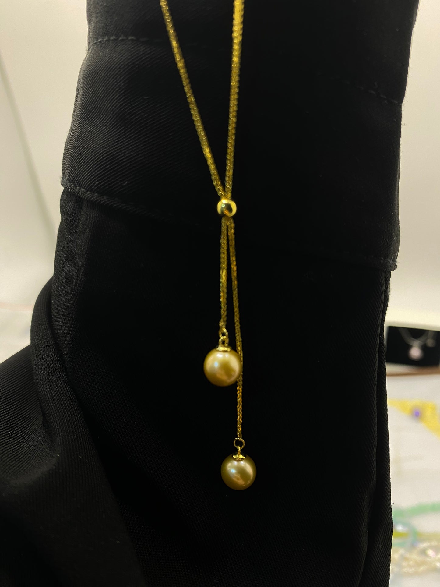 Gold necklace ( S925 )